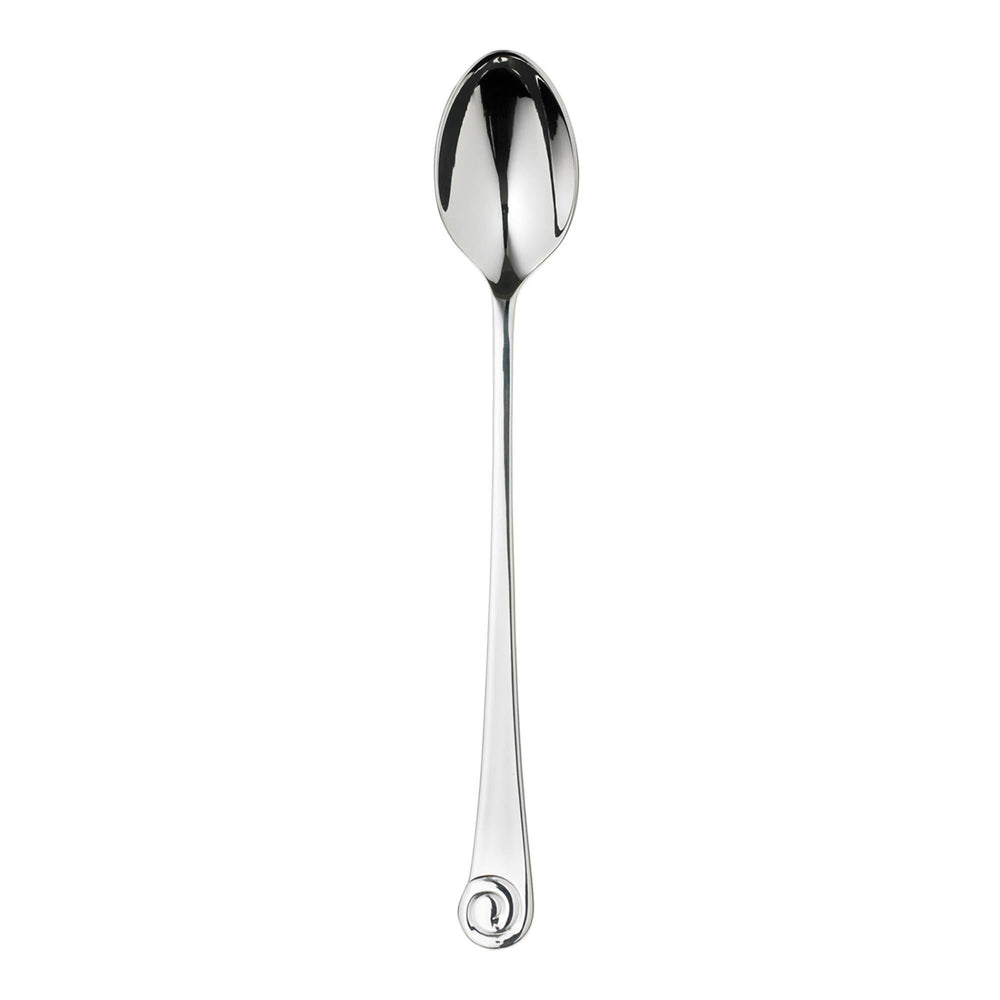 Ammonite Bright Long Handled (Latte) Spoon