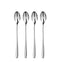 Arden Bright Long Handled (Latte) Spoon, Set of 4