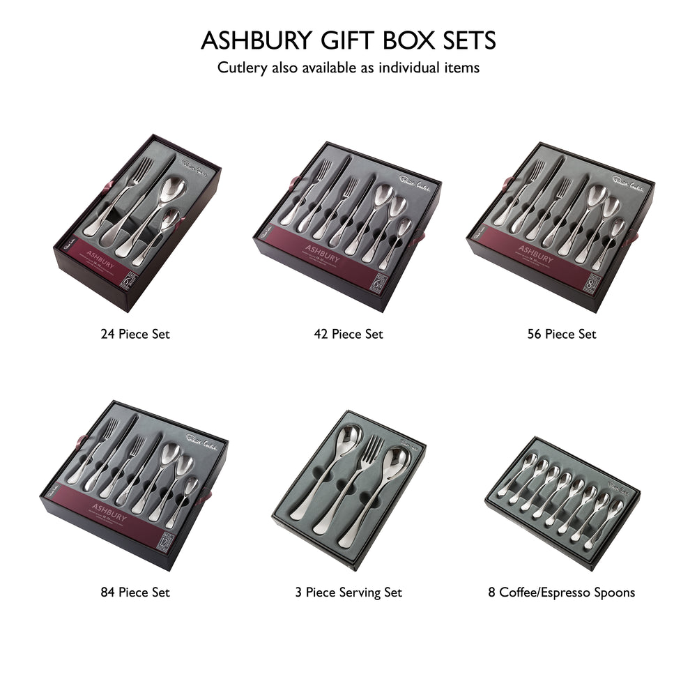 Ashbury Bright Cutlery Set, 24 Piece for 6 People