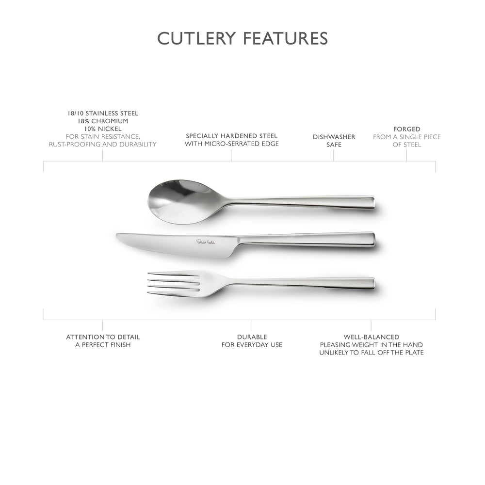 Blockley Bright Cutlery Place Setting, 7 Piece