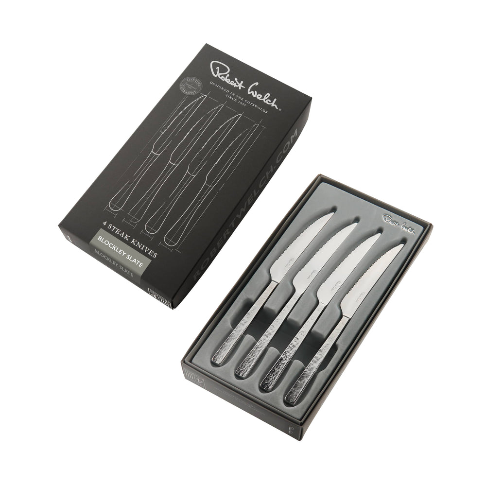 Blockley Slate Bright Steak Knife, Set of 4