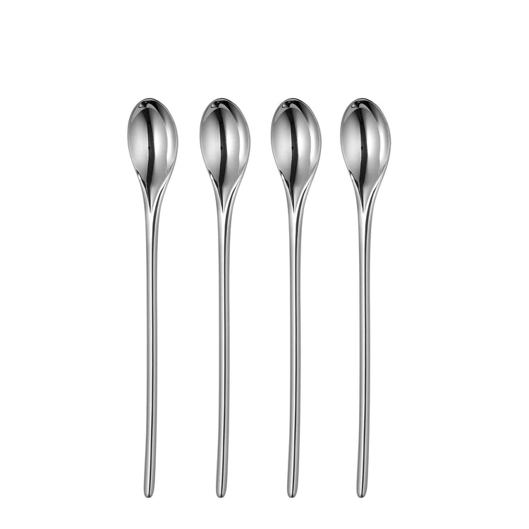 Bud Bright Long Handled (Latte) Spoon, Set of 4