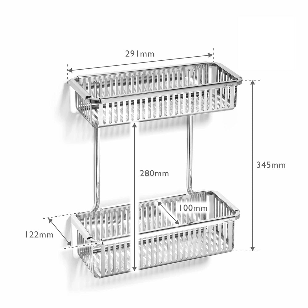 Burford Shower Basket Double