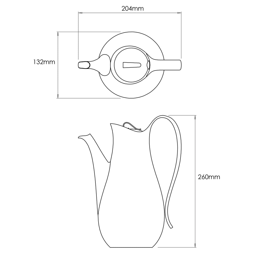 Drift Coffee Pot, 2 Litre