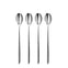 Hidcote Bright Long Handled (Latte) Spoon, Set of 4