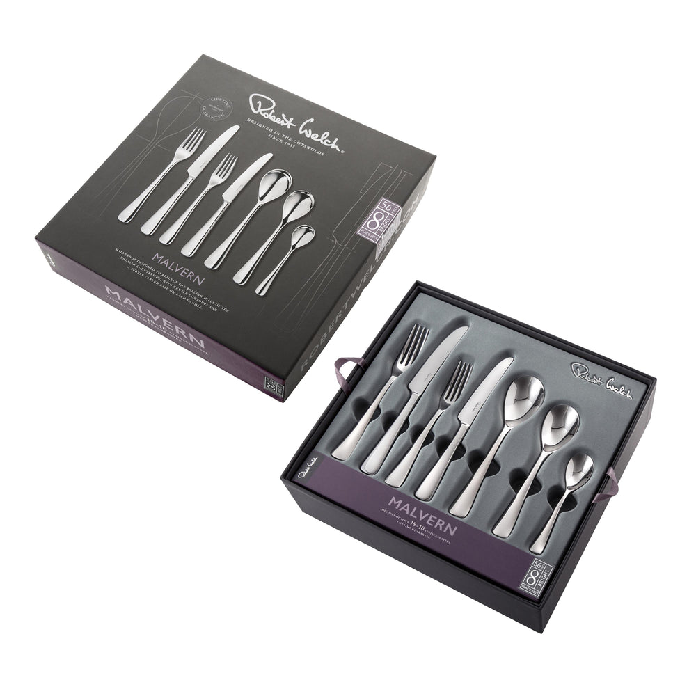 Malvern Bright Cutlery Set, 56 Piece for 8 People