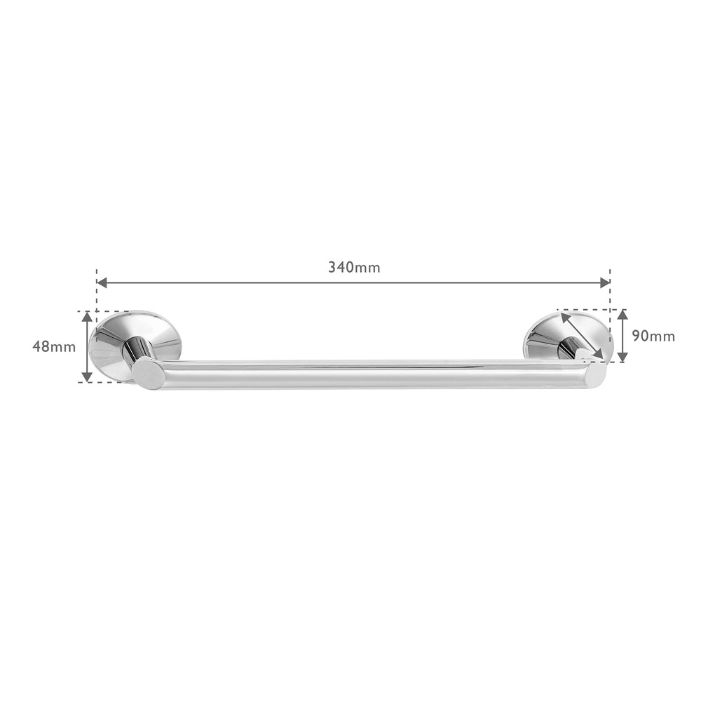 Oblique Towel Rail Short