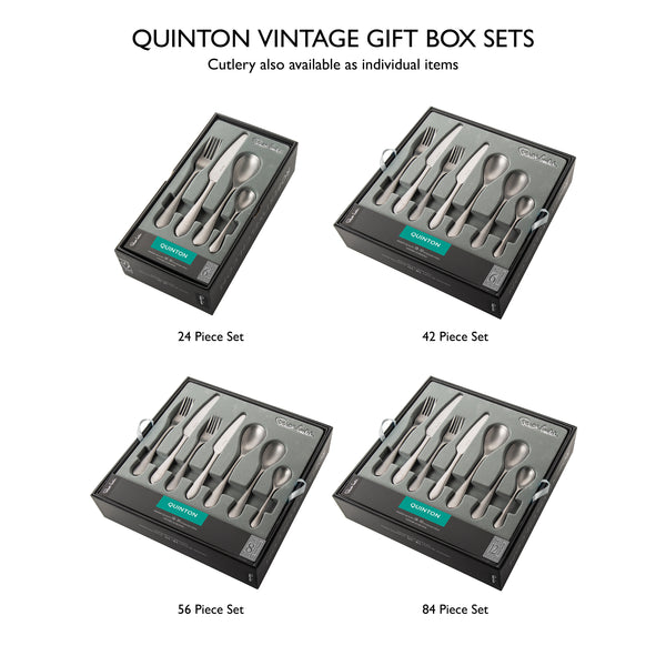 Quinton Vintage Cutlery Sample Set, 3 Piece