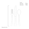 Radford Air Bright Cutlery Sample Set, 3 Piece