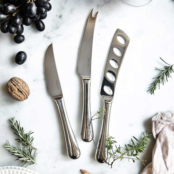 Radford Bright Cheese Knife Set, 3 Piece