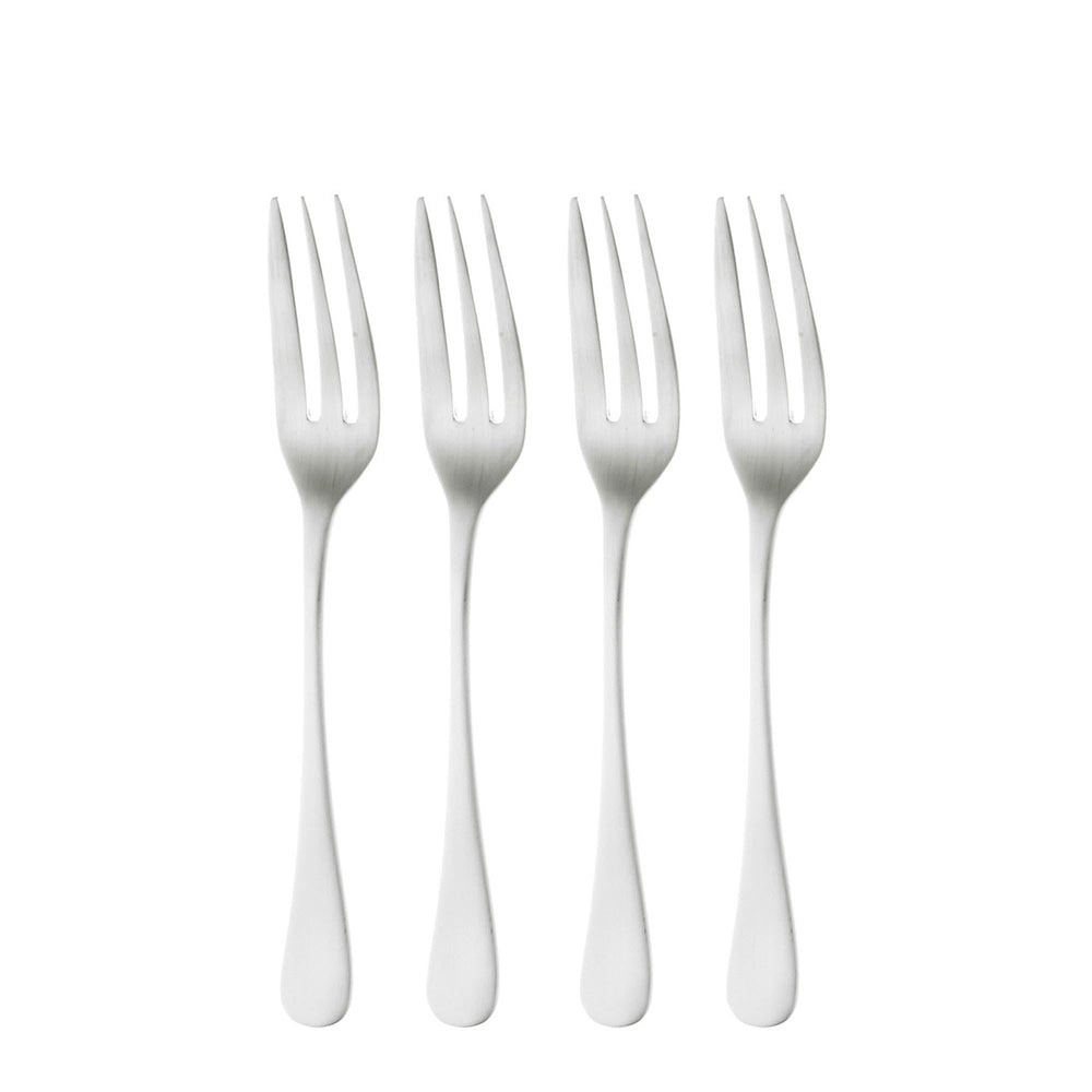 Radford Satin Pastry Fork, Set of 4