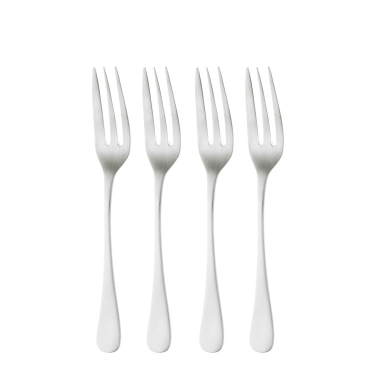 Radford Satin Pastry Fork, Set of 4