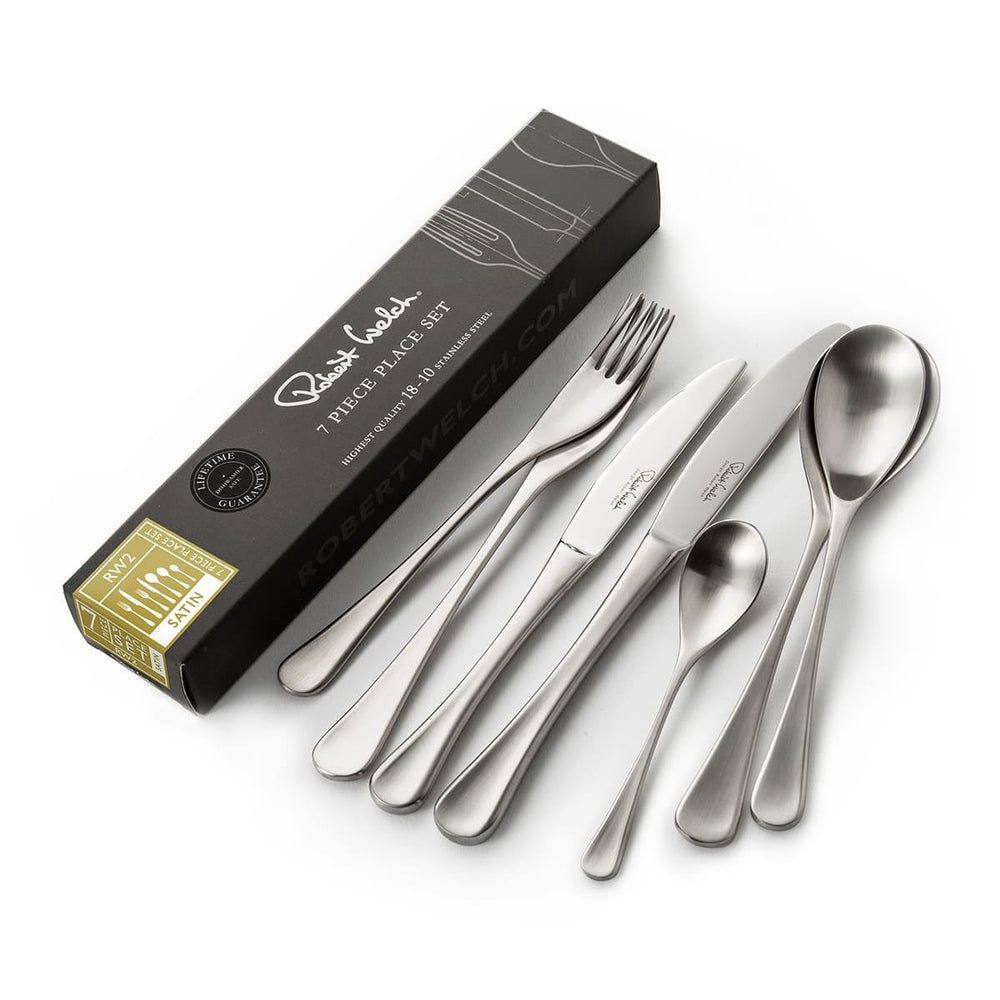 RW2 Satin Cutlery Place Setting, 7 Piece