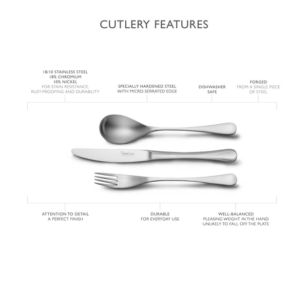 RW2 Satin Cutlery Sample Set, 3 Piece