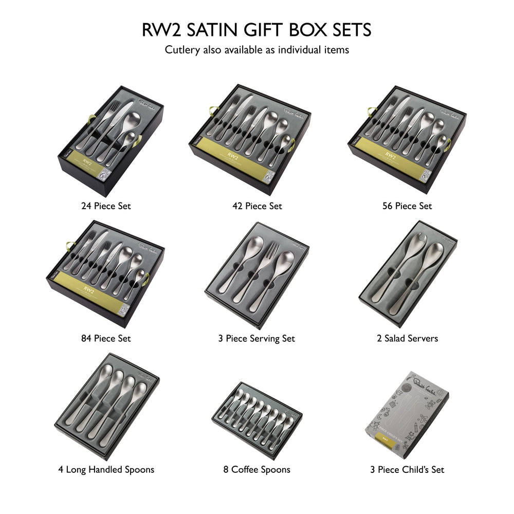 RW2 Satin Salad Server, right