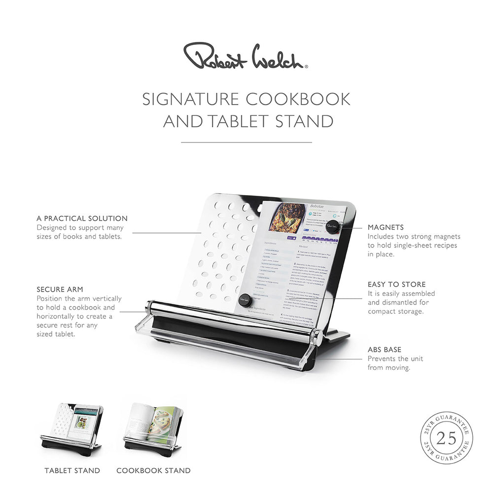 Signature Cookbook & Tablet Stand