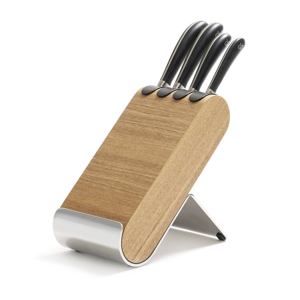 Signature Q Knife Block Set Ash