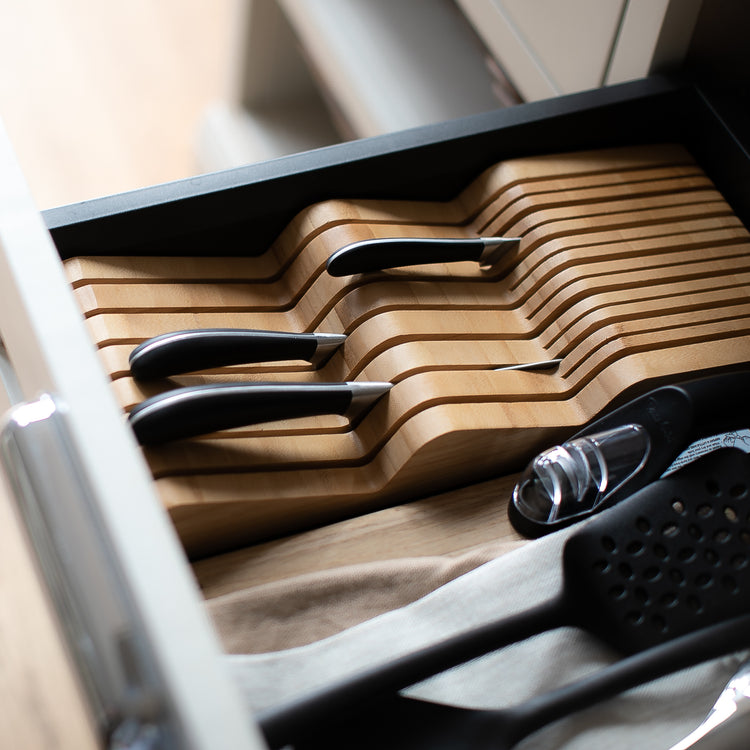 Signature Bamboo Knife Drawer Unit