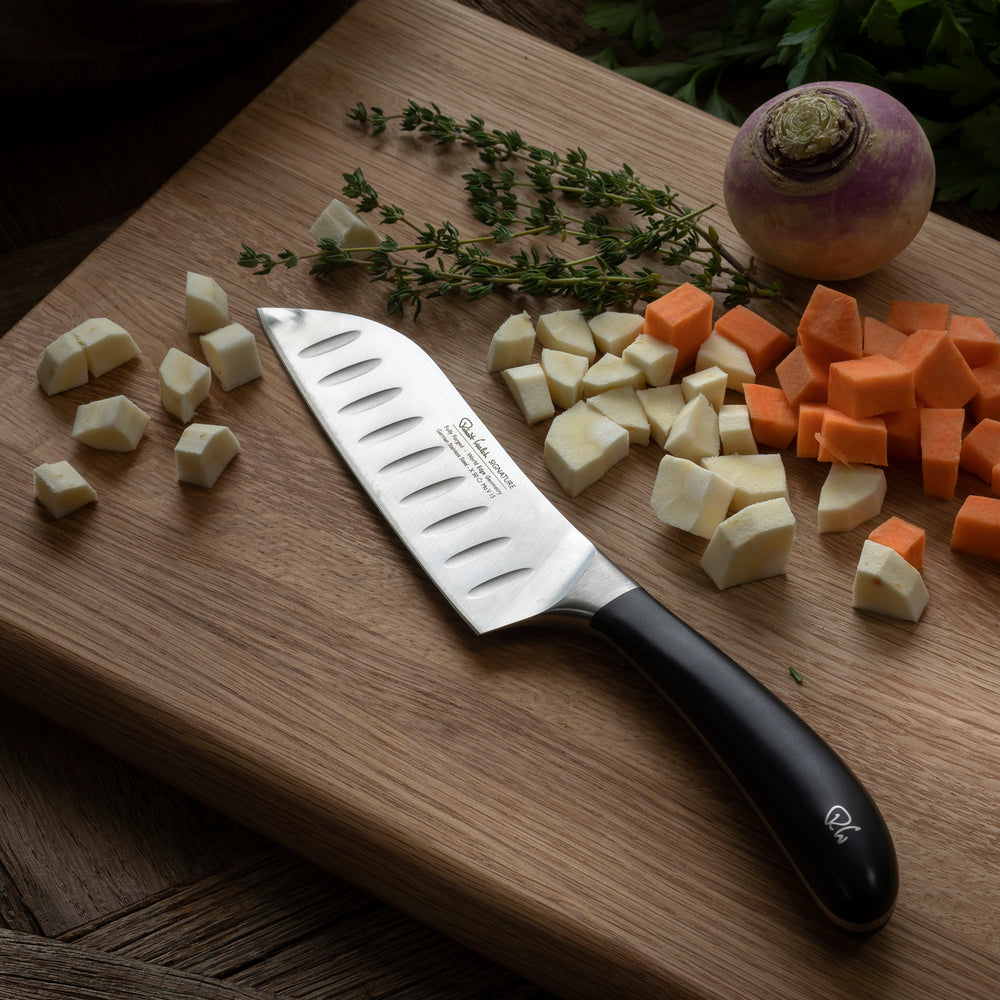 Signature Santoku Knife 14cm - Lifestyle