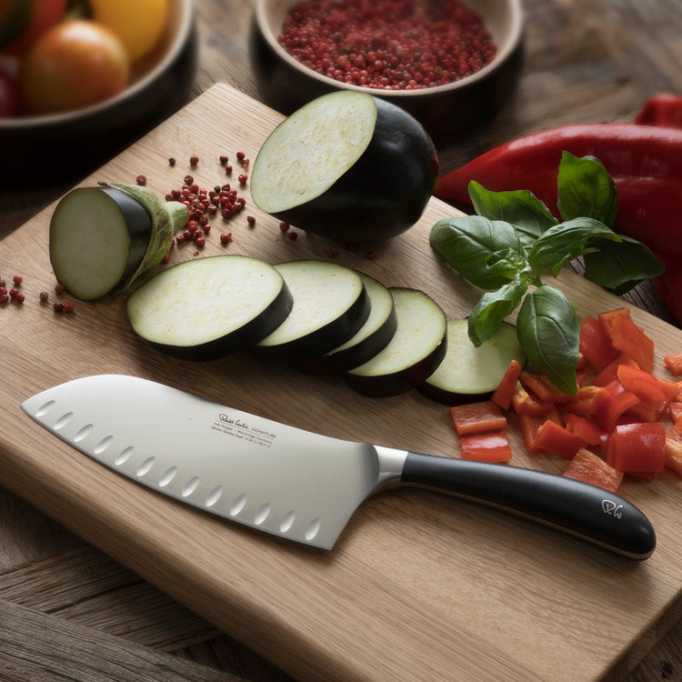 Signature Deep Santoku Knife 17cm - Lifestyle