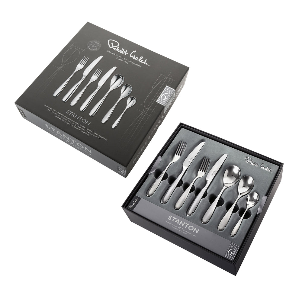 Stanton Bright Cutlery Set, 42 Piece for 6 People