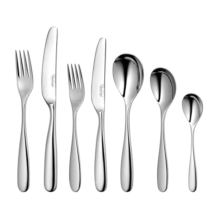 Stanton Bright Cutlery Set, 84 Piece for 12 People