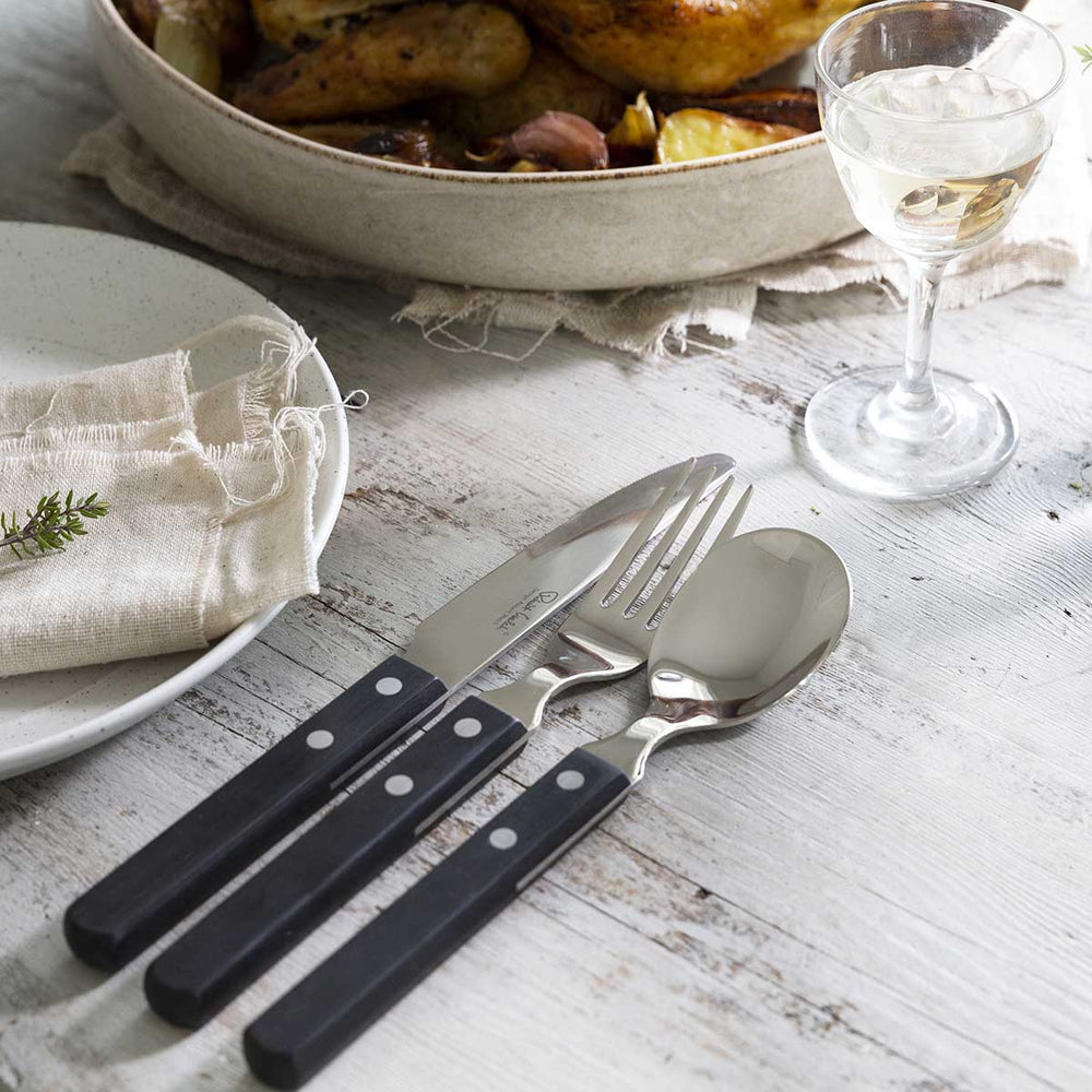 Trattoria Bright Cutlery Place Setting, 7 Piece