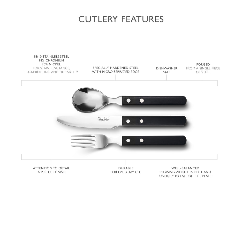 Trattoria Bright Cutlery Sample Set, 3 Piece