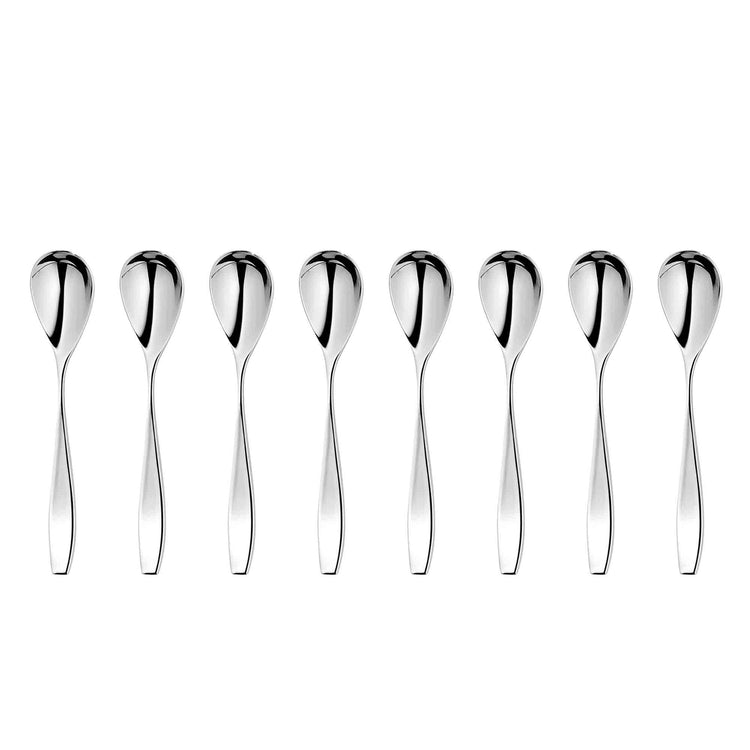 Vista Bright Coffee Spoon, Set of 8