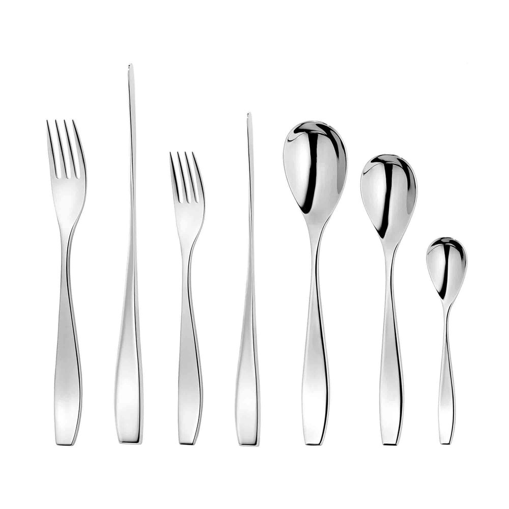 Vista Bright Cutlery Place Setting, 7 Piece