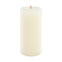 Soft Pearl Rustic Shine Pillar Candle 13cm