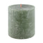 Fresh Olive Rustic Shine Pillar Candle 10cm