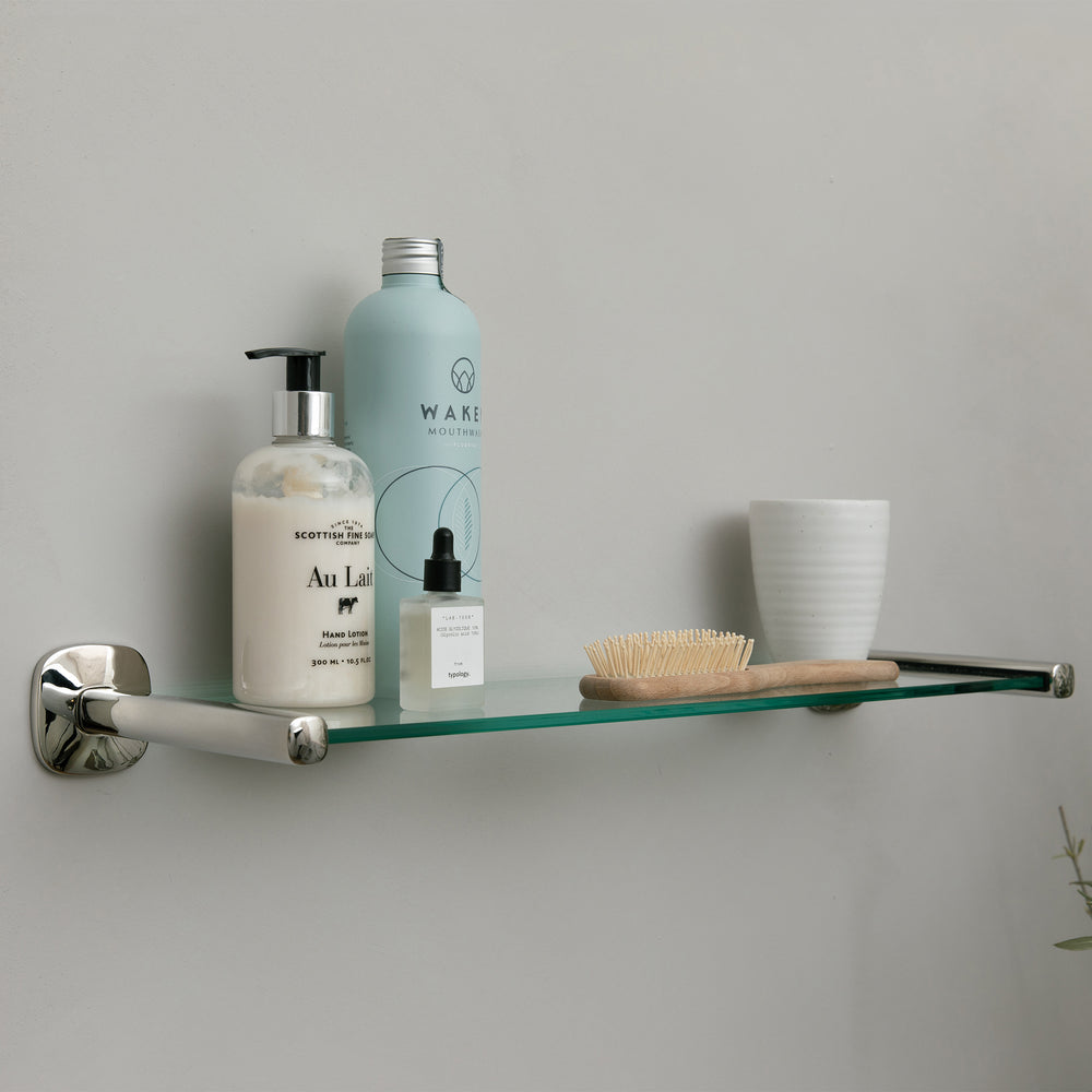 Burford Glass Bathroom Shelf