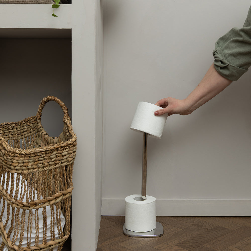 Burford Toilet Roll Holder Floor Standing